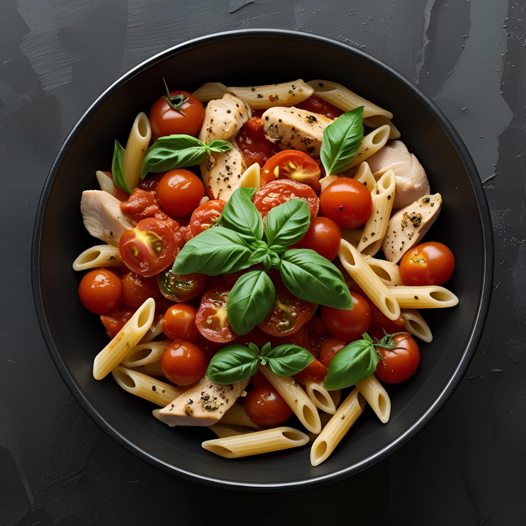 CHICKEN BASIL PASTA